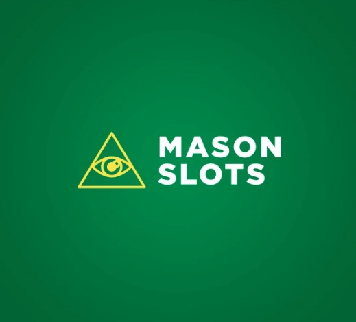 MasonSlots Casino logo – mobile casino with welcome bonus, jackpots and VIP program